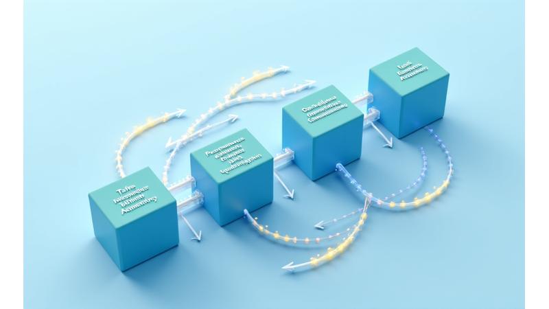 스마트 자동화 워크플로우 플로우차트